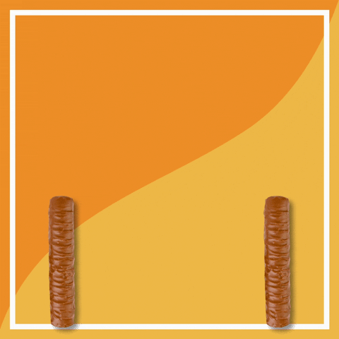 Moving Twix Forming X Motion Art GIF