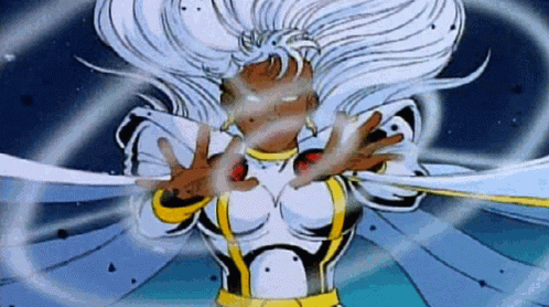 X-men Mutants Cartoon Storm GIF