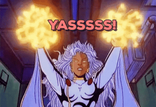 X-men Yas Storm GIF