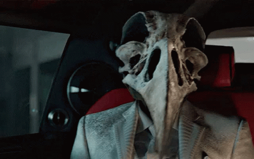 Moon Knight Konshu Mask Car Ride GIF