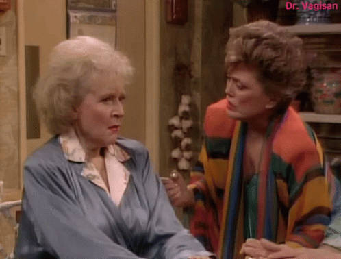 Betty White Mad Rose Nylund Golden Girls GIF