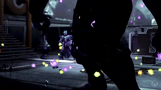 Xbox Destiny 2 Character Line Up GIF