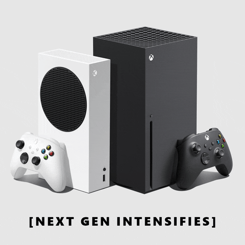 Xbox Series X Intense Shaking GIF