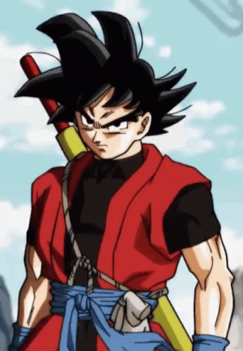 Xeno Goku Drip GIF