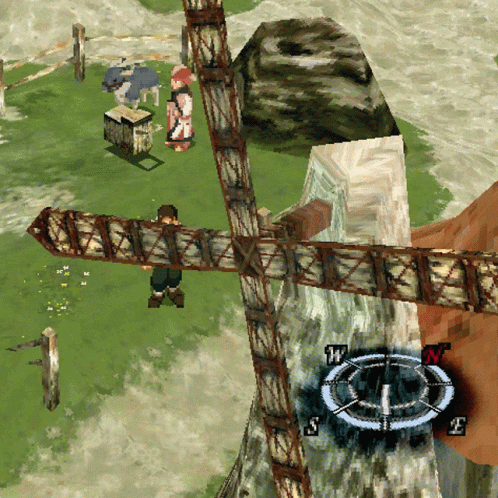 Xenogears Iconic Windmill GIF