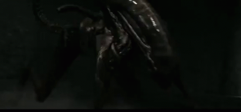 Xenomorph Running Fast GIF
