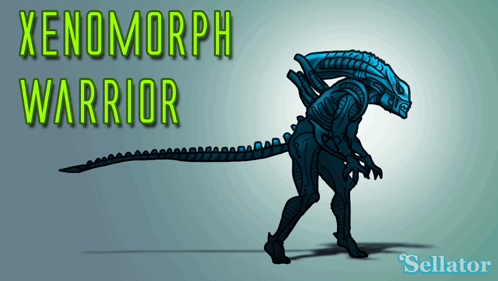 Xenomorph The Alien Warrior GIF
