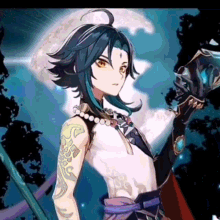 Xiao Different Stages GIF