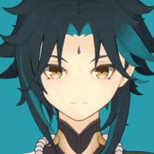 Xiao Looking Sideways GIF