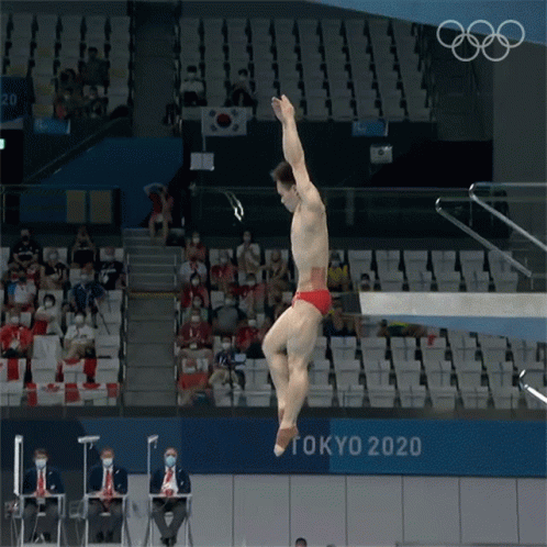 Xie Siyi Olympic Diving GIF