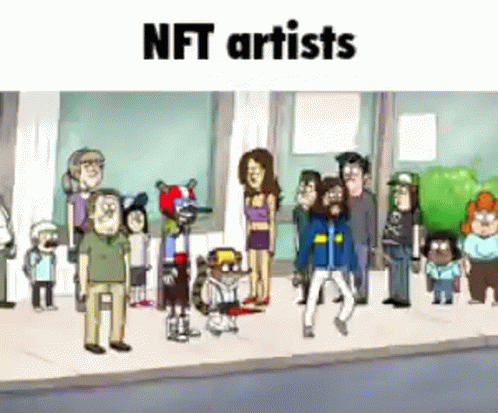 Regular Show Nft Artist GIF
