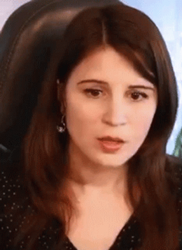 Amelia Girl Scared Nail Biting Reaction GIF