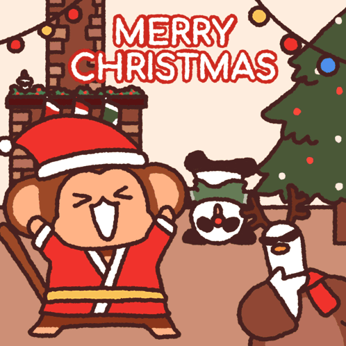 Xmas Is Coming Lets Have Christmas Party GIF