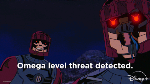 Xmen Sentinels With Red Eyes GIF
