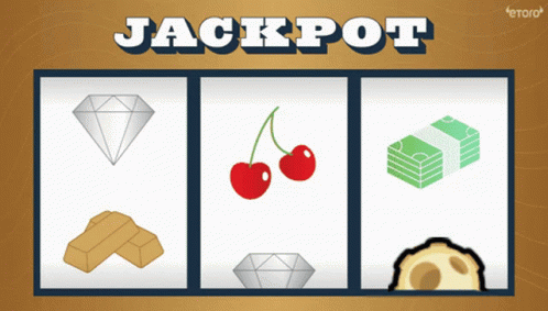 Xmoon Cryptocurrency Slot Machine Jackpot GIF