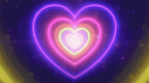Y2k Aesthetic Glitter Heart Symbol GIF
