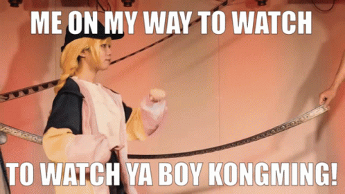Ya Boy Kongming 498 X 280 Gif GIF