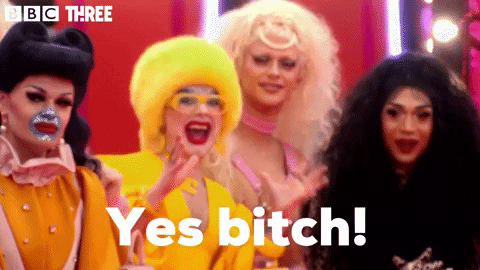 Yaaas Drag Queens GIF