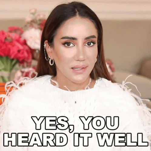 Yaas You Heard It Well GIF