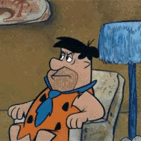 Yabba Dabba Doo Fred Flintstone Angry GIF