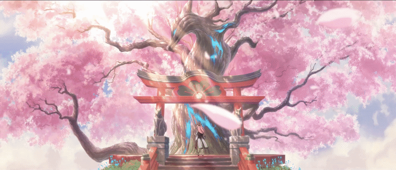 Yae Miko Anime Aesthetic GIF