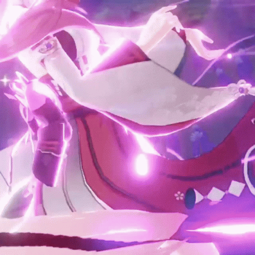 Yae Miko Electro Catalyst GIF