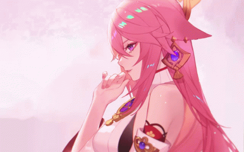 Yae Miko Player Genshin Impact GIF