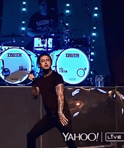 Yahoo Live Of Ronnie Radke GIF