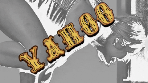 Yellow Yahoo Typography GIF