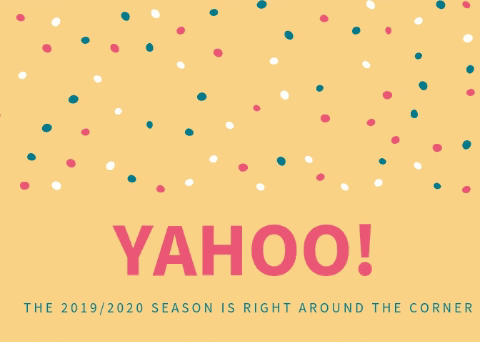 Yahoo Season Is Right Around The Corner GIF