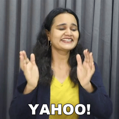 Yahoo Madhumita Sticker GIF