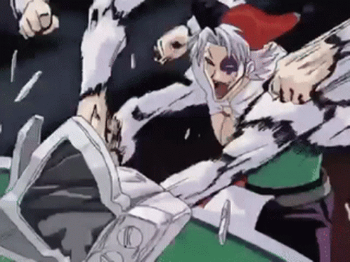 Yakitate Japan Pierrot Ora Ora Ora GIF