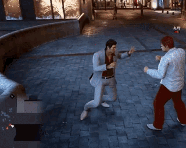 Yakuza Fight Yeeted Bye Throw GIF