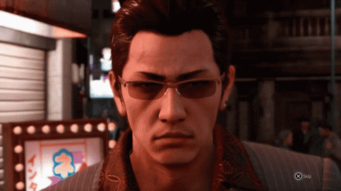 Yakuza Toru Higashi No Way Hands Up GIF