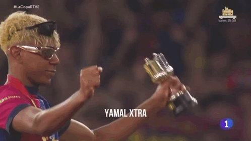 Yamal Xtra Soccer Player in Crowd