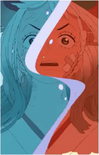 Yamato Surprised By Luffy GIF