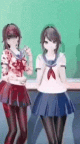 Yandere Simulator Ayano Aishi Dance GIF