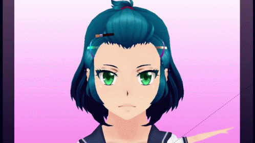 Yandere Simulator Funny Hands Anime GIF