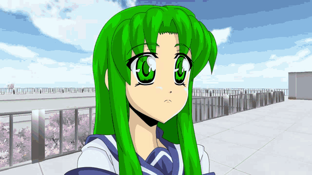 Yandere Simulator Midori Gurin Innocent Anime GIF