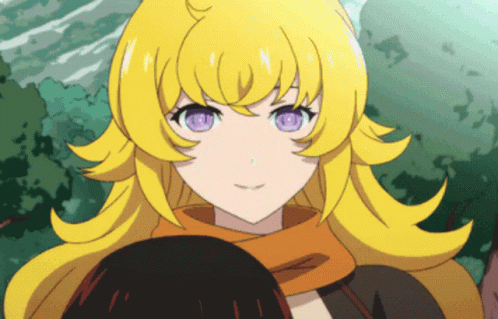 Yang Xiao Long Anime Winking GIF