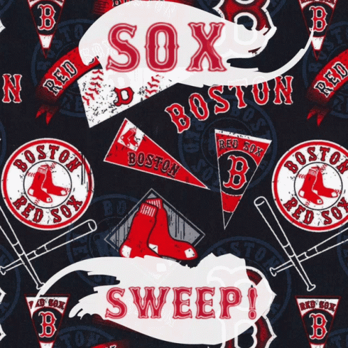 Yankees Broom Sweep Animation GIF