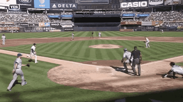 Yankees Slide Gif GIF