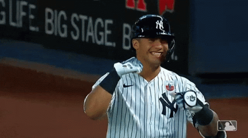 Yankees Sweep Aaron Judge Muscle Flex GIF