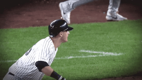 Yankees Sweep Dj Lemahieu Celebrating GIF