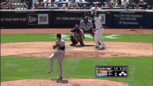 Yankees vs Giants Baseball Game