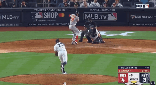 Yankees vs Red Sox Baseball Game on Fox