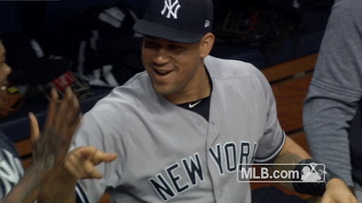 Yankees Win And Players Smiling GIF