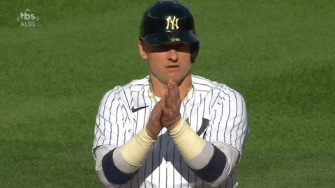 Yankees Win Gleyber Torres Clapping GIF