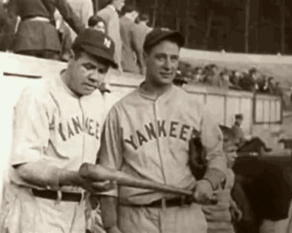 Yankees Win Lou Gehrig GIF