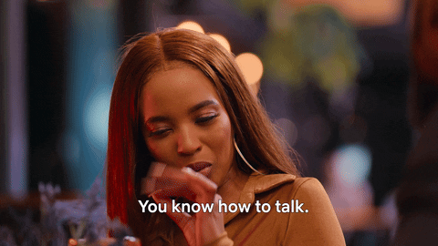 Yapping Annoyed Woman You Talk Too Much GIF